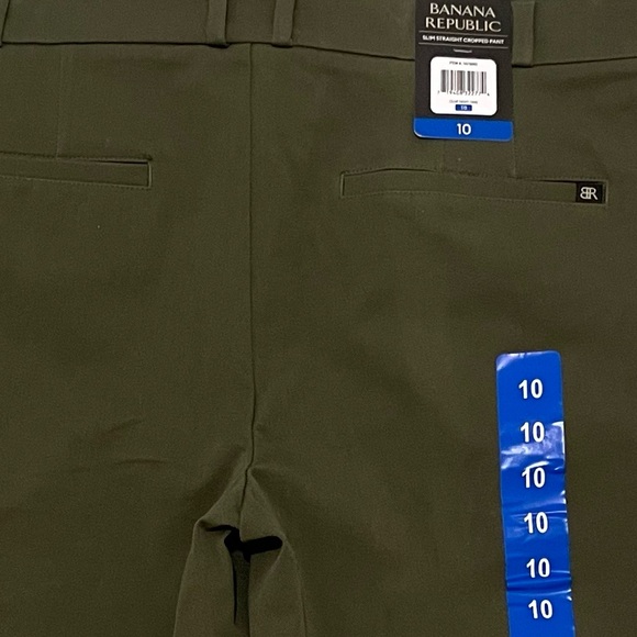 Banana Republic Olive Green Straight Leg Pants - Picture 3 of 5